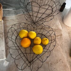 Heart-Shaped metal Baskets